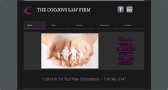 Desktop Screenshot of codjovilaw.com
